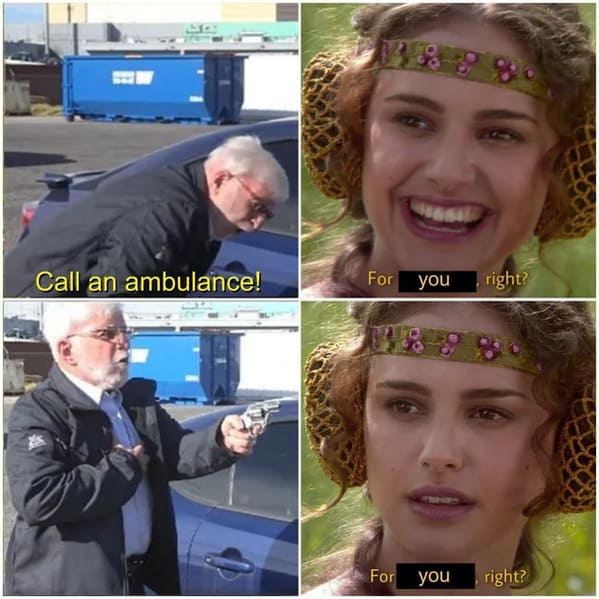 Funny for the better right Star Wars memes, the Anakin and padme meme, funny prequel memes, Star Wars jokes, lol, hilarious dark memes