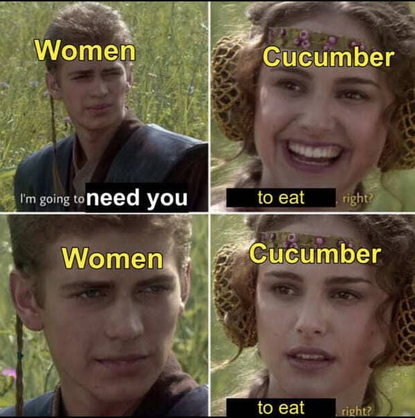 Funny for the better right Star Wars memes, the Anakin and padme meme, funny prequel memes, Star Wars jokes, lol, hilarious dark memes