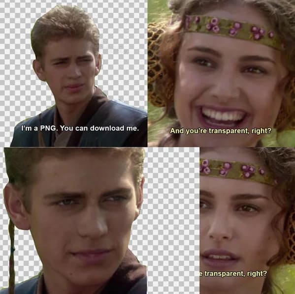 Funny for the better right Star Wars memes, the Anakin and padme meme, funny prequel memes, Star Wars jokes, lol, hilarious dark memes