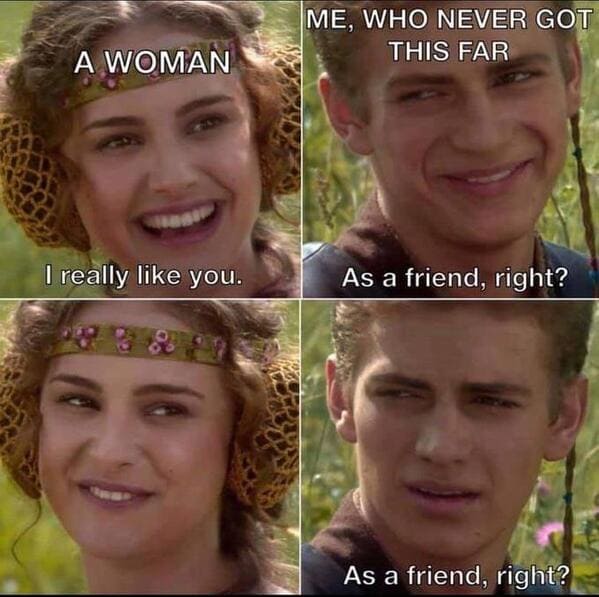 Funny for the better right Star Wars memes, the Anakin and padme meme, funny prequel memes, Star Wars jokes, lol, hilarious dark memes