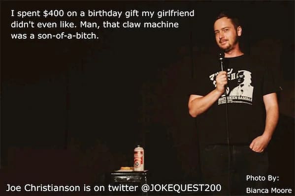 Funny jokes from unknown stand-up comedians, perfect hilarious joke, reddit, standupshots, lol, funny pics from comics