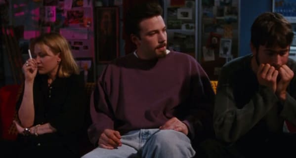 Chasing Amy, threeway, most cringeworthy scenes in movies, askreddit, funny bad cinema, worse scenes in movies, cringe, sad films