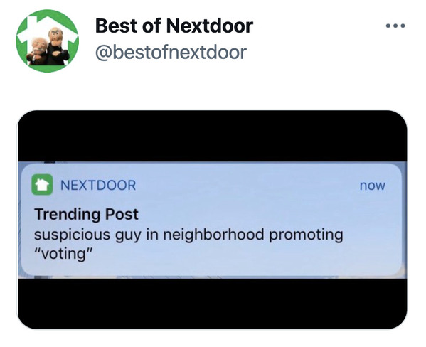 Funny best of nextdoor posts, lol, humor, funny photos, funny tweets, twitter account with funniest post from nextdoor app, bestofnextdoor