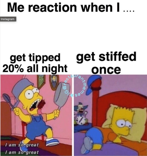 server meme - my reaction when I get stiffed