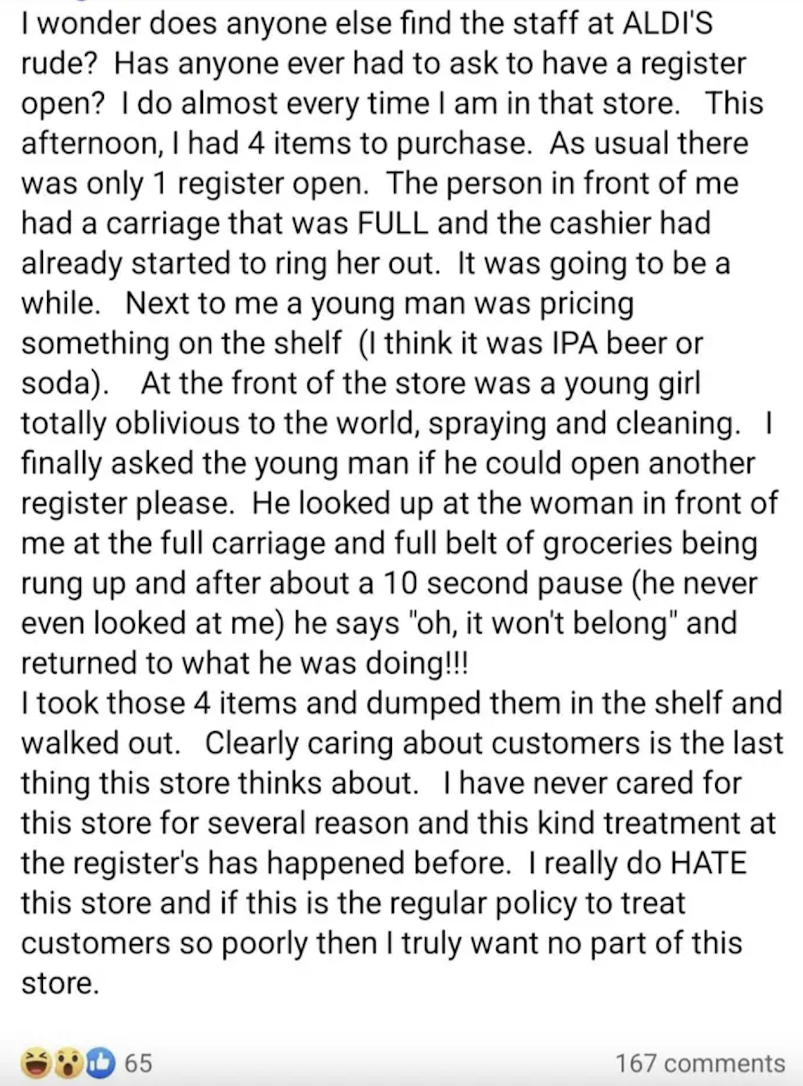 unhinged boomer post - insane facebook rant